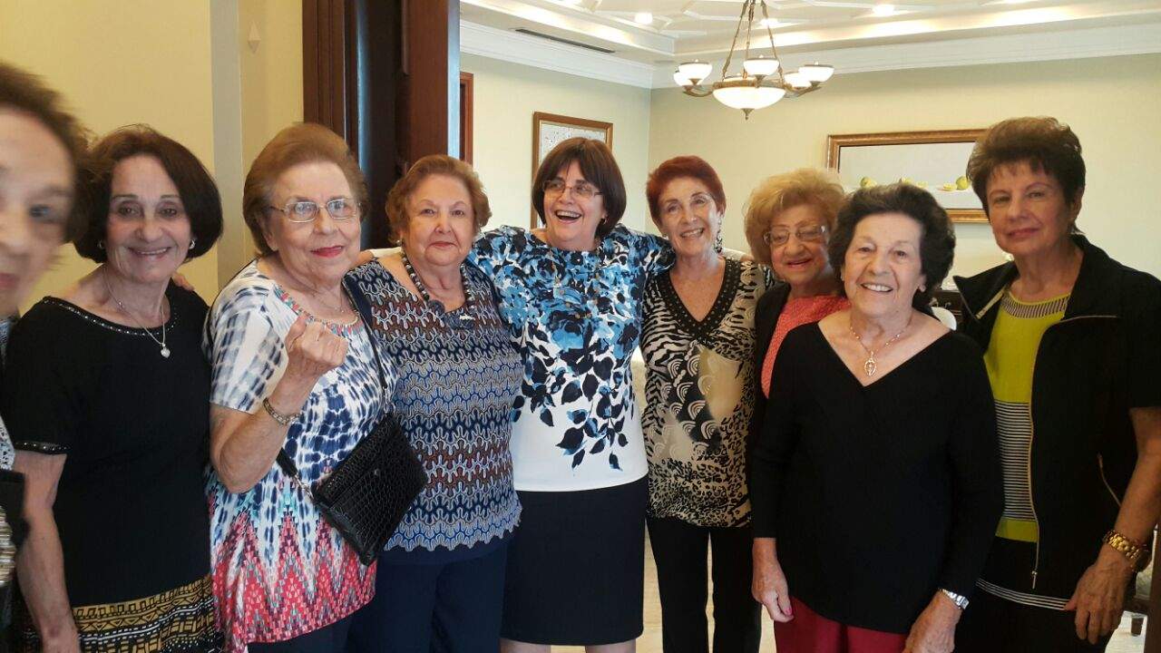 Daniella (center) and the Grandmothers